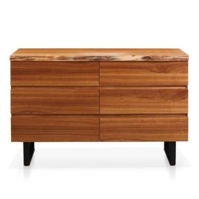 Croft Australian Blackwood Dresser - 6 Drawer color Blackwood