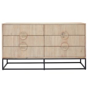 Havasa Dresser - 6 Drawer color Natural