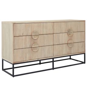 Havasa Dresser - 6 Drawer color Natural