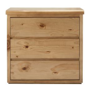 Calypso Dresser Nutmeg -  3 Drawer color Nutmeg