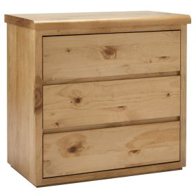 Calypso Dresser Nutmeg -  3 Drawer color Nutmeg