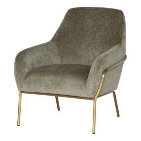 Monroe Hanly Sage Armchair color Sage