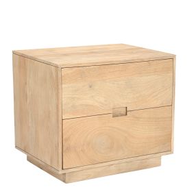 Bari Bedside Table - 2 Drawer color Oak