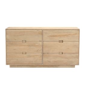 Bari Dresser - 6 Drawer color Oak