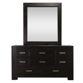 Bargara Dresser With Mirror color Black
