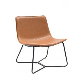 Montana Saddle Accent Chair - Rust color Rust