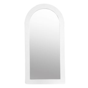 Sorrento Floor Mirror White - 100cm x 200cm color White