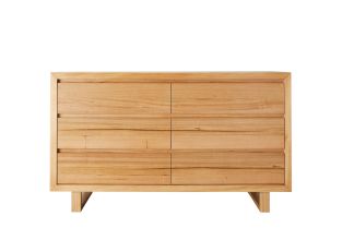 Clemence Dresser - 6 Drawer color Natural