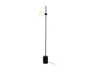 Ulla Floor Lamp Matte Black and Frosted (Glass) color Matte Black/Frosted Glass