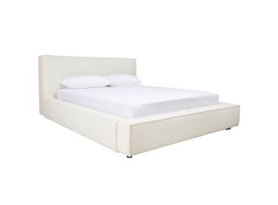 Eden Boucle Bed Frame Ivory color Ivory