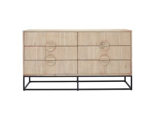 Havasa Dresser - 6 Drawer color Natural