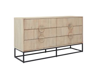 Havasa Dresser - 6 Drawer color Natural