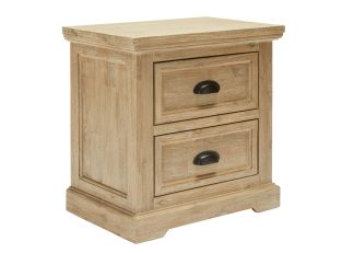 Maine Bedside Table - 2 Drawer 