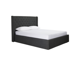 Chatsworth Lift Storage Bed Charcoal color Charcoal