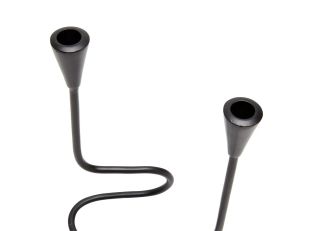 Pigalle Candle Holder Black color Black