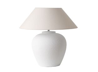 Belvedere Table Lamp White color White