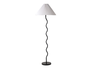 Pontu Floor Lamp Black color Black