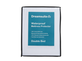 Dreamsuite Waterproof Mattress Protector color White