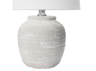 Romeo Table Lamp Antique White color White