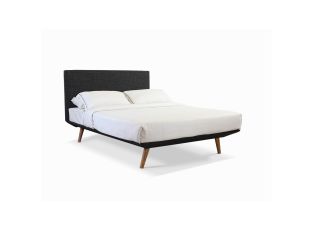 Oslo Bed Frame Charcoal color Charcoal