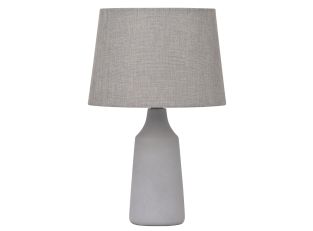 Suren Table Lamp Cement color Grey