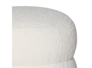 Bolo Boucle Ottoman Ivory - 49cm color Ivory