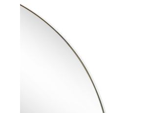 Mansour Arched Floor Mirror White - 80cm x 180cm color White