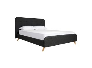 Leura Bed Frame Charcoal color Charcoal