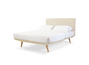 Oslo Bed Frame Sea Pearl color Sea Pearl