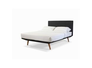 Oslo Bed Frame Charcoal color Charcoal