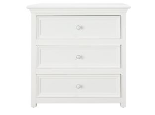 Mandalay Dresser White - 3 Drawer color White