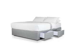 Mode Storage Bed Base Light Grey color Light Grey