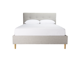 Talia Bed Frame Light Grey color Light Grey