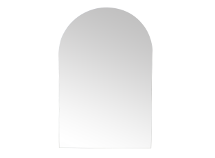 Mansour Arched Floor Mirror (Large) White - 140cm x 215cm color White