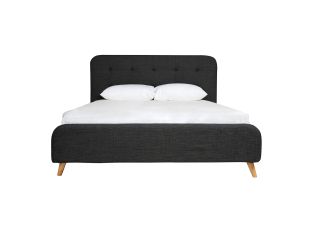 Leura Bed Frame Charcoal color Charcoal