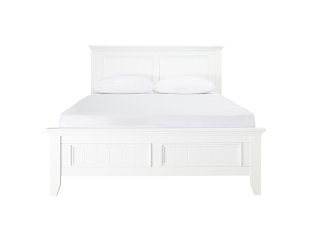 Mandalay Bed Frame White color White