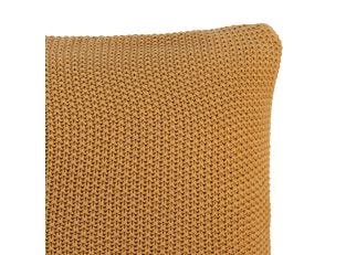 Cotswold Knitted Cushion Saffron - 50cm x 50cm color Saffron
