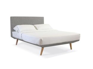 Oslo Bed Frame Light Grey color Light Grey