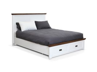 Aspen Storage Bed Frame Two Tone color Two Tone