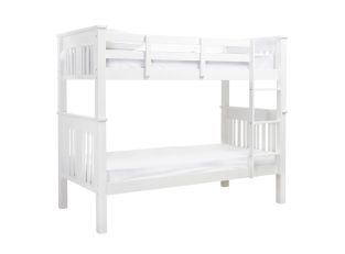 Bailey Bunk Bed White color White