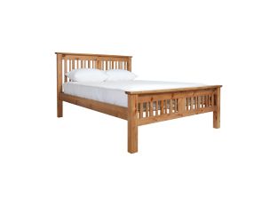Kimberley Bed Frame Nutmeg color Nutmeg