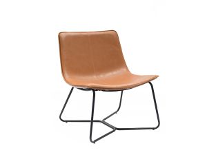 Montana Saddle Accent Chair - Rust color Rust