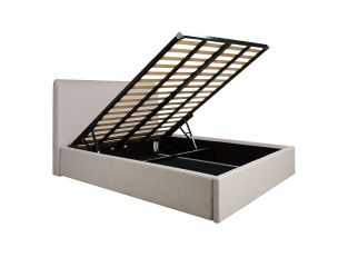 Forbes Lift Storage Bed Sea Pearl color Sea Pearl