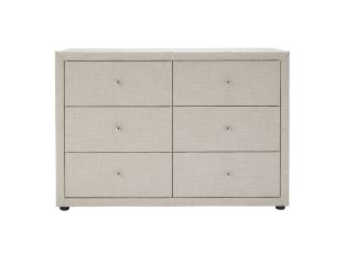 Metro Dresser Sea Pearl - 6 Drawer color Sea Pearl