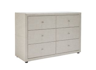 Metro Dresser Sea Pearl - 6 Drawer color Sea Pearl